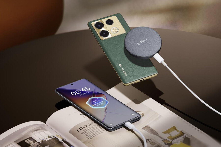 Бюджетные смартфоны с беспроводной и магнитной зарядкой представила Infinix