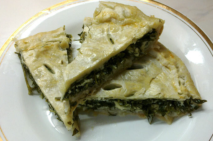 Греческий Spinach pie