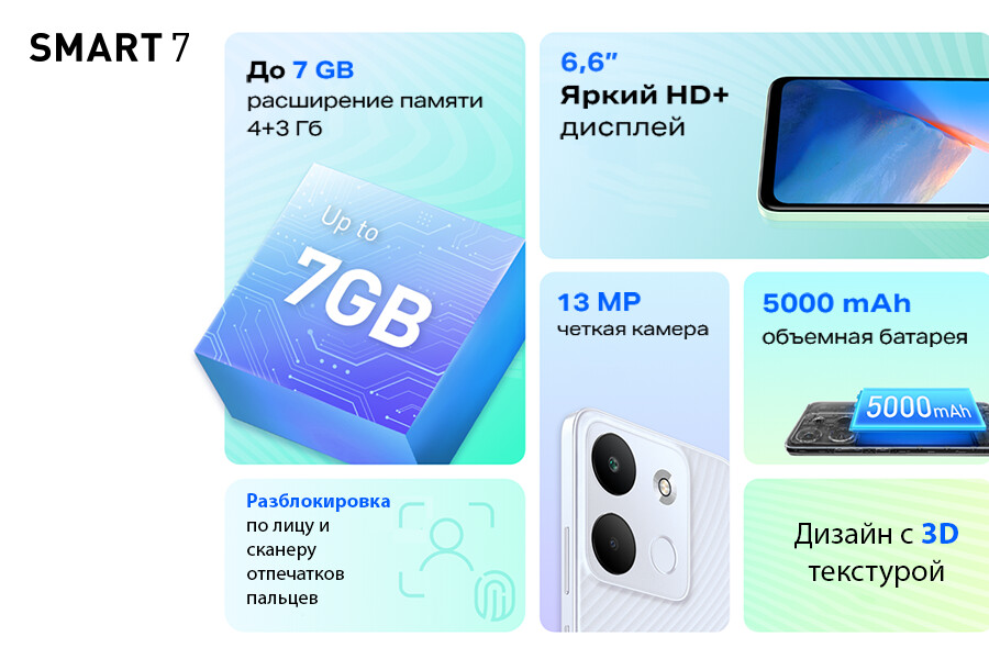 Smart 7 телефон