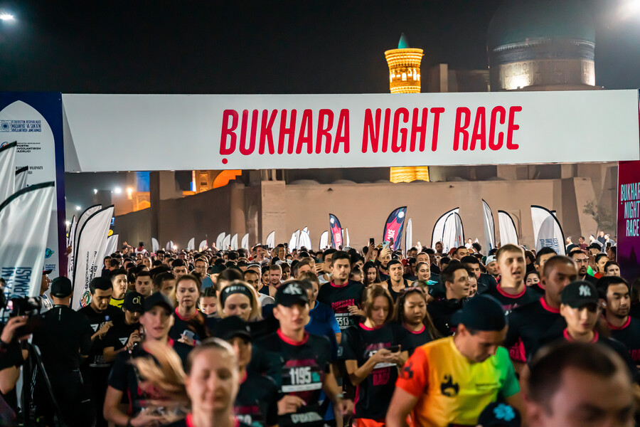 Благотворительный забег Bukhara Night Race 