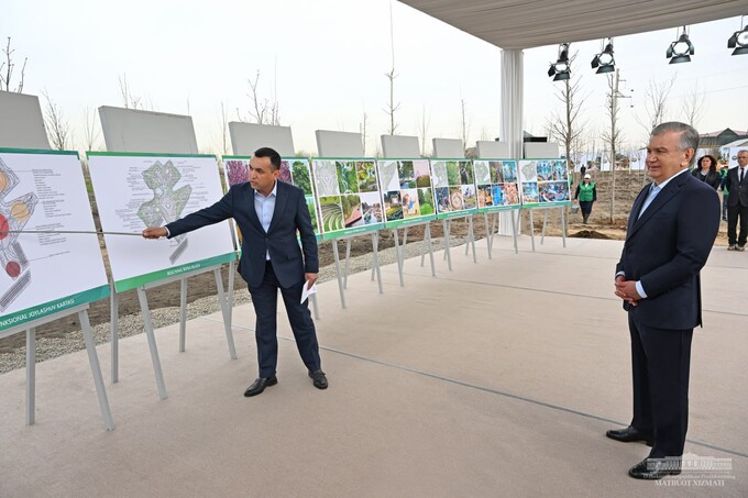 Новый парк — «Парк молодежи», создается в Ташкенте