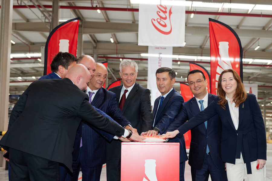 В Самарканде торжественно открылся четвертый завод Coca-Cola за 112 млн долларов США
