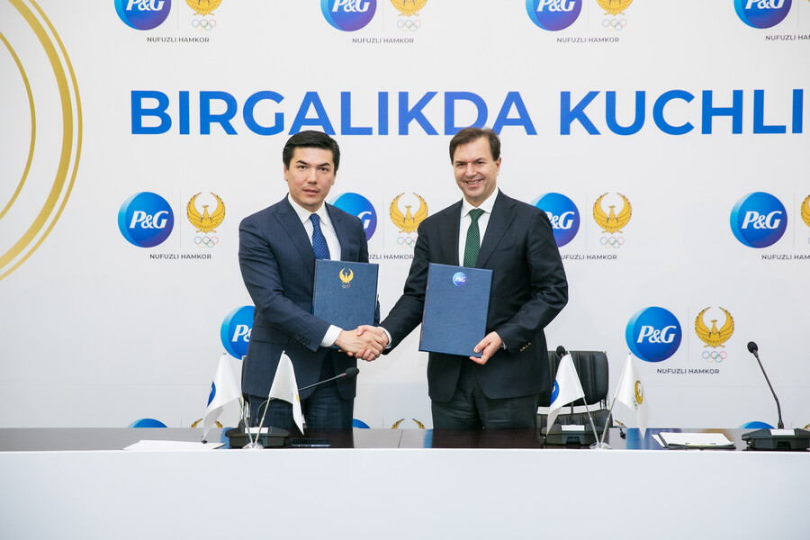 Procter & Gamble и Олимпийский комитет Узбекистана заключили соглашение