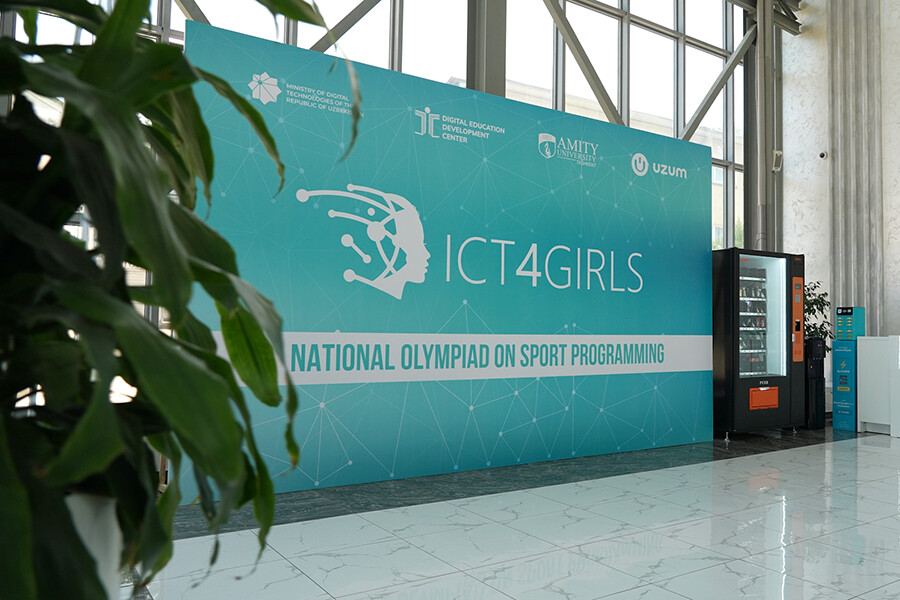 Uzum стал партнером республиканского этапа олимпиады по программированию ICT4Girls 