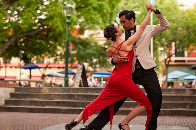 Latino Dance в Central Park