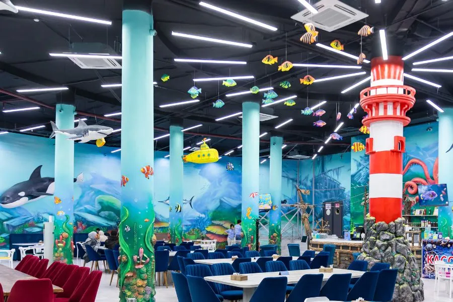 В Ташкенте открылся детский парк развлечений Ocean Park