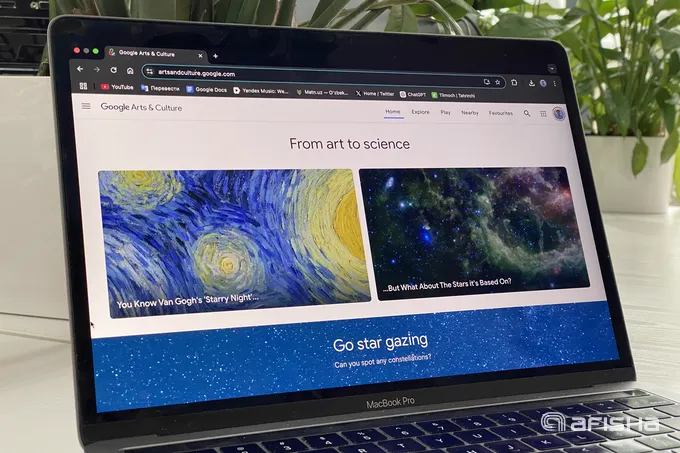 Mashhur muzeylarga bepul sayohat: Google Arts & Culture platformasi haqida