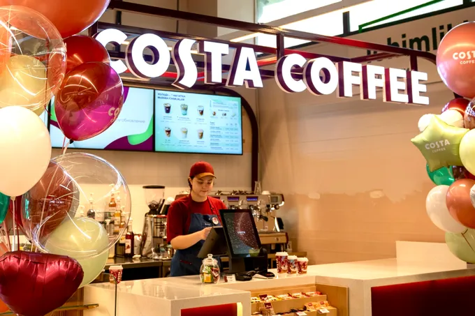 Глобальная сеть Costa Coffee: открылся восьмой филиал кофейни в Ташкенте